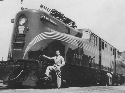 Locomotora eléctrica GG1, Raymond Loewy