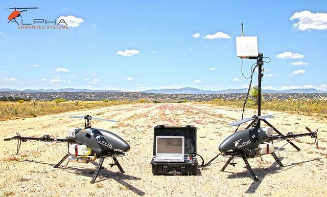 Actualidad: Helicópteros no tripulados ALPHA 800