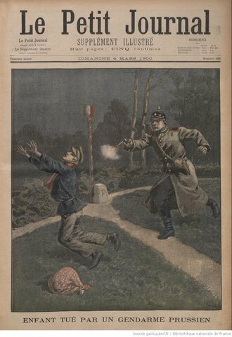 Появление газеты "Пти журналь" ("Маленькая газета")