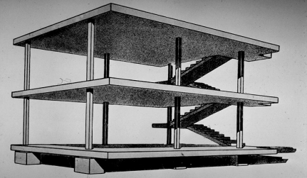 Casa dominó, Le Corbusier