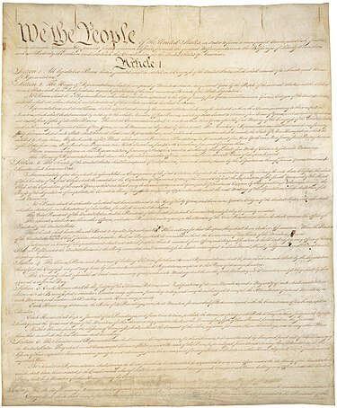 U.S. Constitution was published
