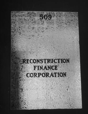 Reconstruction Finance Corporation