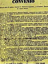 Convenio de Vergara, fin de la Guerra Carlista