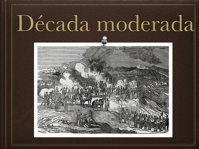 Inicio de la década moderada