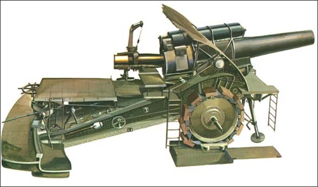 Big Bertha used against Liege Forts