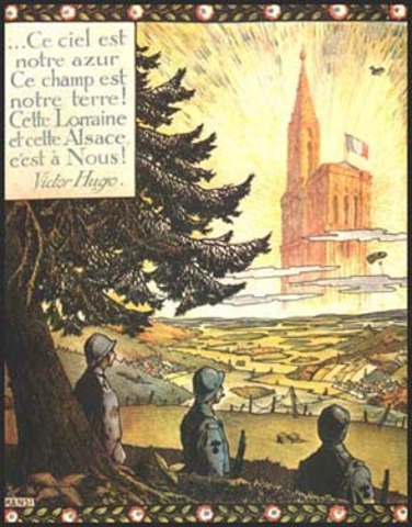 French troops enter Lorraine