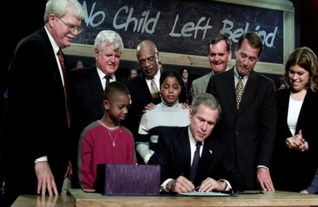 President Bush signed the No Child Left Behind Act (NCLB)