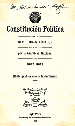 Constitución de 1906