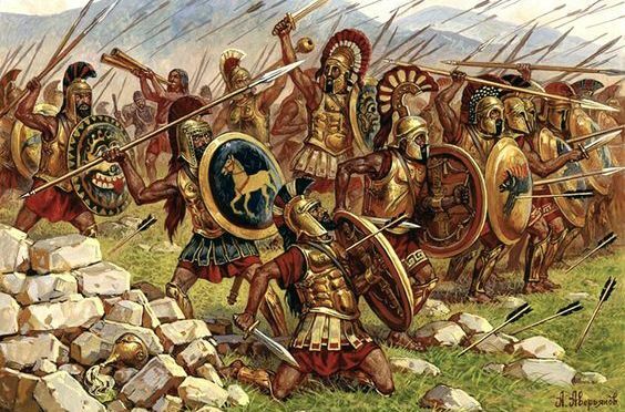 Battle at the Pass of Thermopylae