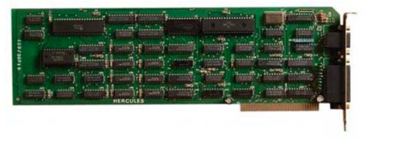 Desarrollo de la Hércules Graphics Card