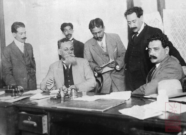 Los Estados Unidos reconocen a Venustiano Carranza como presidente provisional de México