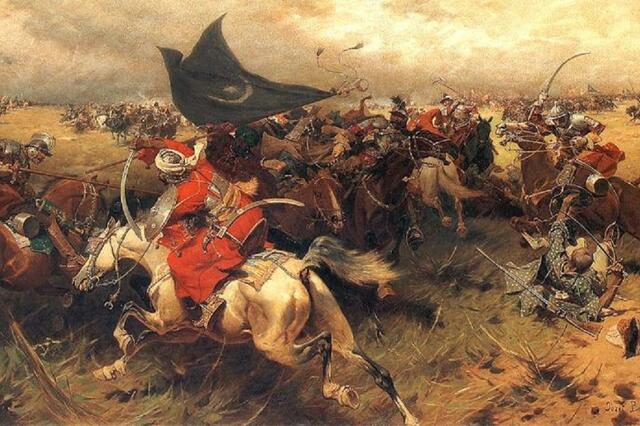 Účast v boji s Turky