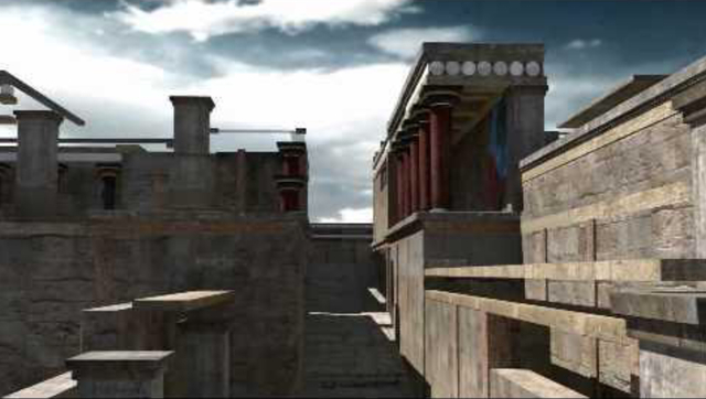 Il palazzo di Cnosso