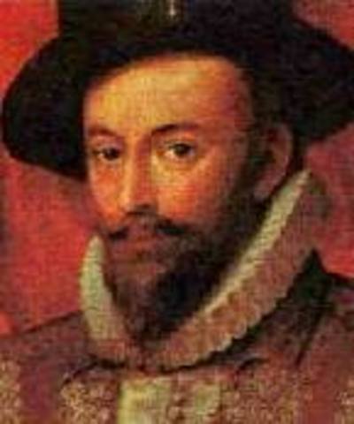 Raleigh founds Roanoke colony