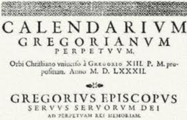 Gregorian Calendar