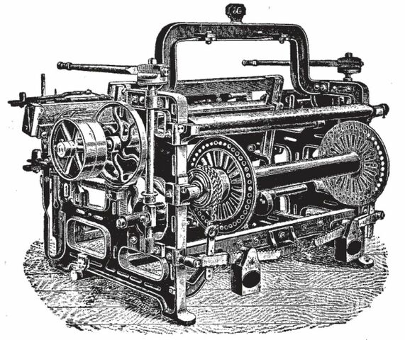 Invention of the power loom