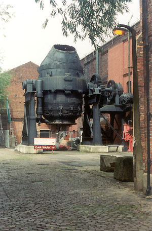 Invention of the Bessemer converter