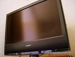 first flat screen
