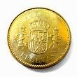 La peseta moneda única de España. (octubre)