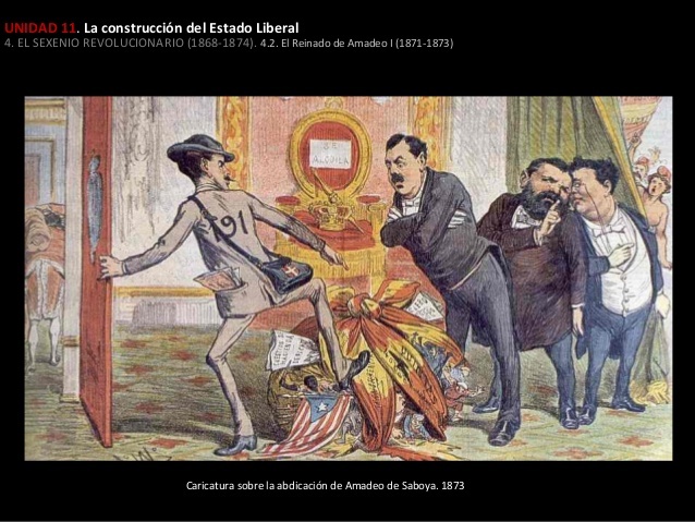 Abdicación de Amadeo I. (febrero)