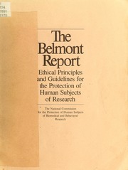 The Belmont Report