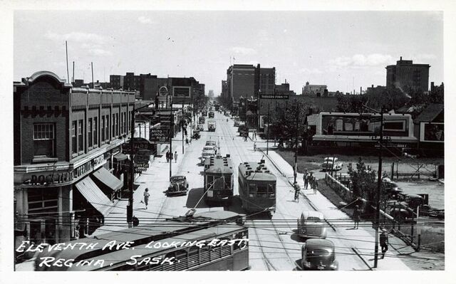 Polly gets to Regina