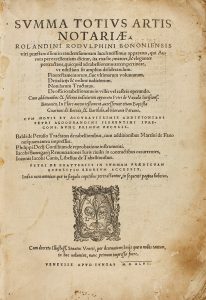 ARS NOTARIAE