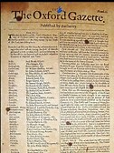 First English Newspaper