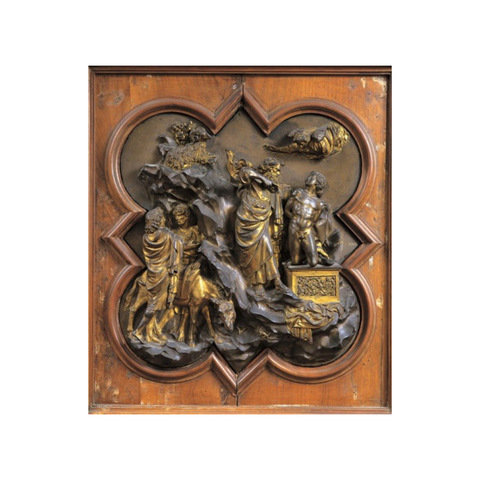 “Sacrificio di Isacco, Ghilberti”