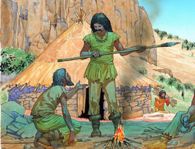 Metal workers in Sumer's cities 2500 B.C.