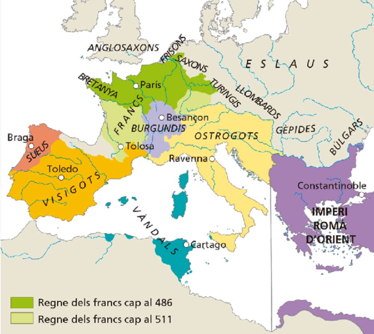 1.2. Les monarquies germàniques