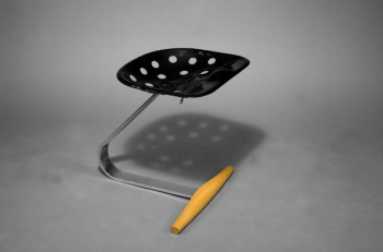 Taburete Mezzadro, Achille y Pier Giacomo Castiglioni