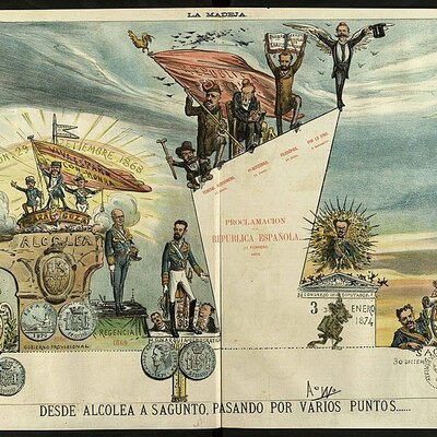 Timeline: 6.2: El Sexenio Revolucionario (1868-1874): intentos democratizadores. De la Revolución al ensayo republicano.