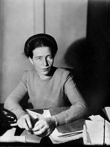 Simone de Beauvoir (1908 - 1986)