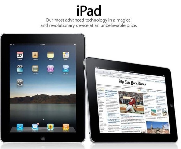 Se lanza el primer iPad