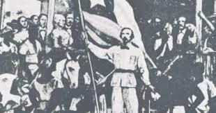 Grito de Yara (inicio de la primera guerra de independencia de Cuba). (Octubre)