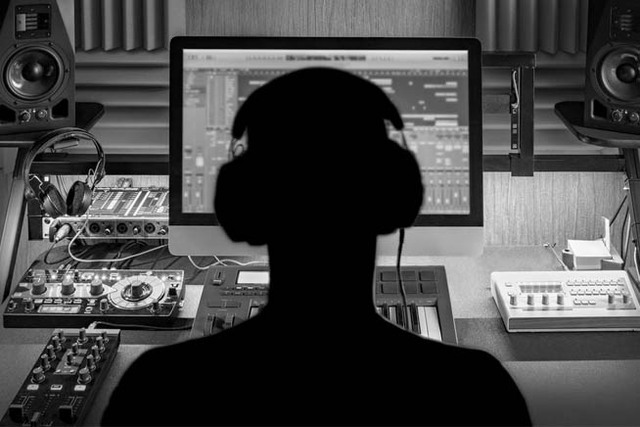 "First steps of his music career"