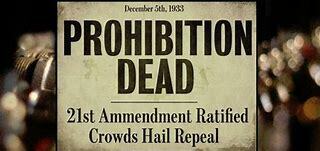 END OF PROHIBITION