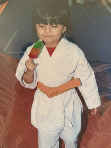 estuve en mi primer torneo de karate