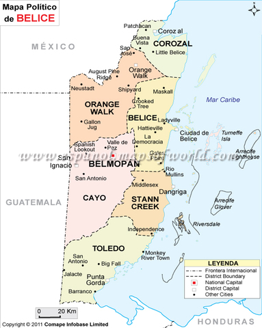 Reconocimiento de Belice