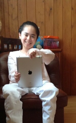 Obtuve mi primera tablet.