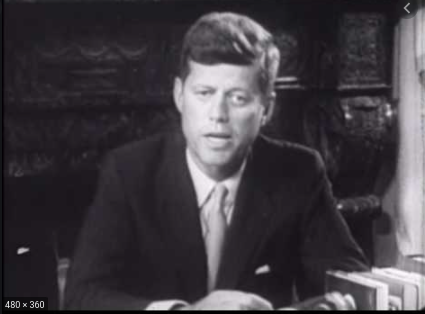 John F. Kennedy elected to the US Sente