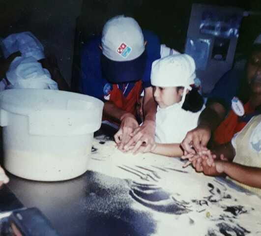 Mi primera vez haciendo pizza