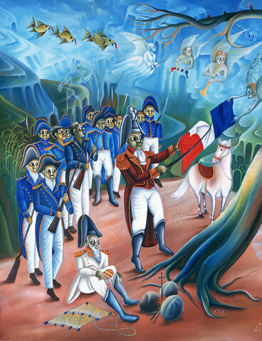 Jean Jacques Dessalines declares the independence of Haiti