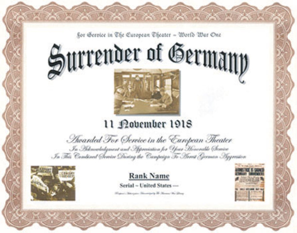 Germany surrenders