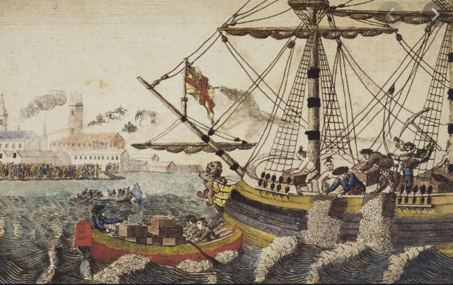 il "Boston Tea Party"