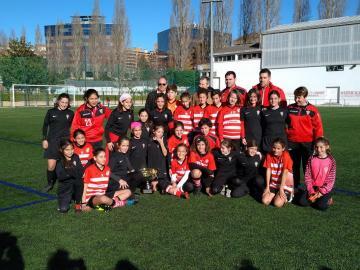 My first football training