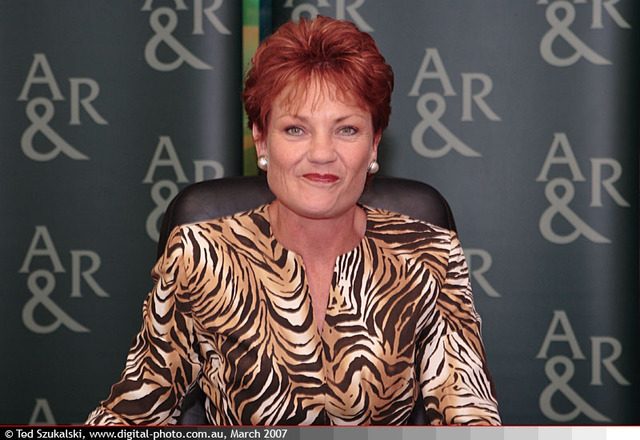 Australia " was in danger of being swamped by Asians".