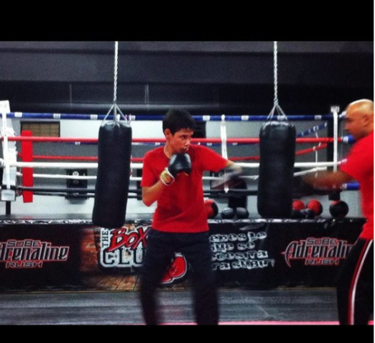 Comienzo a boxear por los próximos 6 años