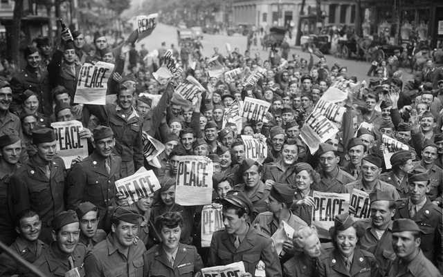 working near the end of  WWll employmnet